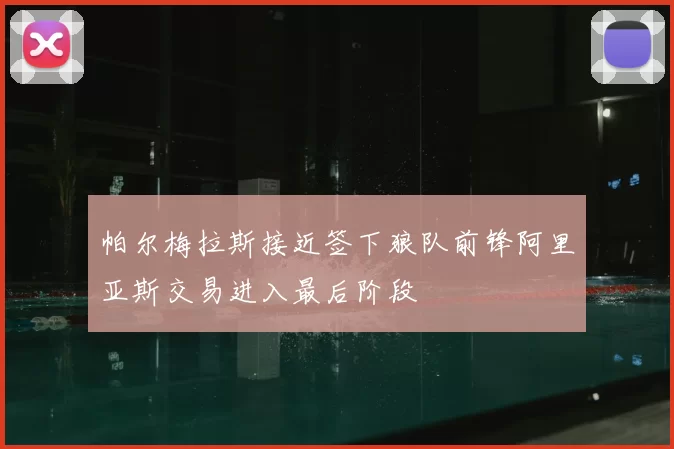 帕尔梅拉斯接近签下狼队前锋阿里亚斯交易进入最后阶段