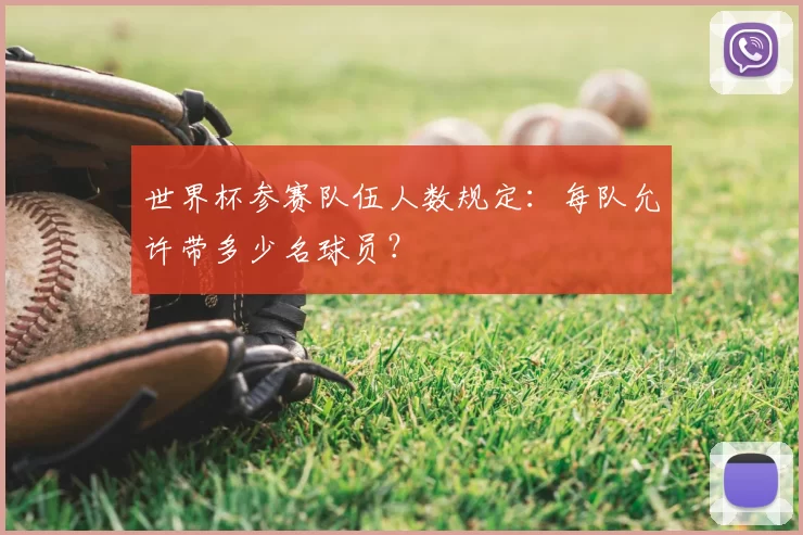 世界杯参赛队伍人数规定:每队允许带多少名球员?