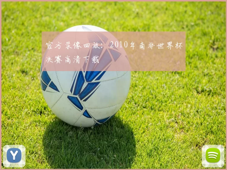官方录像回放：2010年南非世界杯决赛高清下载