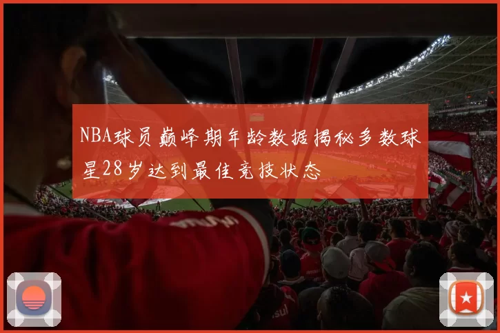 NBA球员巅峰期年龄数据揭秘多数球星28岁达到最佳竞技状态