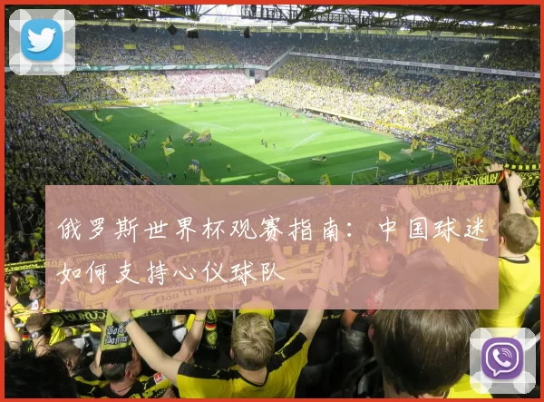 俄罗斯世界杯观赛指南:中国球迷如何支持心仪球队