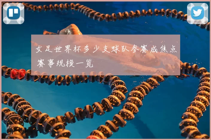 女足世界杯多少支球队参赛成焦点 赛事规模一览